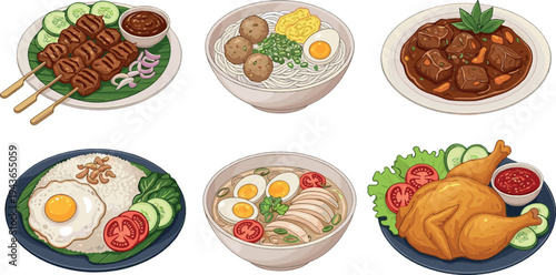 Detailed Tabby Cat Line Art Illustration Sitting Domestic Feline Pet Black and White Hand Drawn Style Vector Isolated on White Background