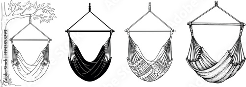 Vintage nautical icon set with lighthouse mermaid octopus lobster and sea shells isolated on white background for marine themed 