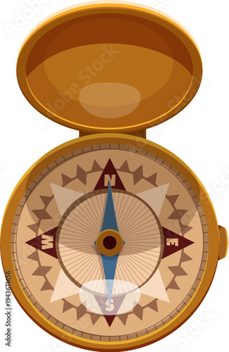 Pirate font typeface medieval compass number 8 eight. Pirate maritime font vector digit, corsair nautical typeface numeral symbol. Treasure hunt type figure with maritime navigation compass