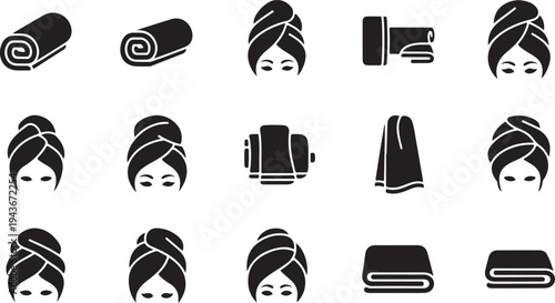 Set of 18 Education and School Icons Vector Collection with Graduation Cap, Books, Backpacks, Apple, Globe, Microscope, Calculator, Ruler, Compass, and Diploma