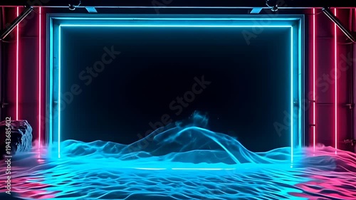 highlight aside blunt tints of aquamarine and fuchsia, the metal industrial march shot form inwards dreary metal viewpoint proud, with supernal ripple of beam graciously streaming about it,