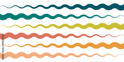 Zig zag vector geometric wave seamless pattern background wallpaper design image