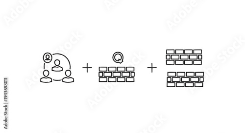 Teamwork and communication facing obstacles and challenges.