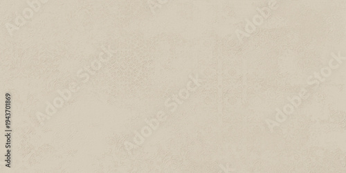 Obraz na płótnie Subtle beige embossed ornamental texture with vintage floral damask relief creat