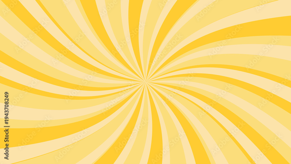 Obraz premium Swirling sunburst effect background