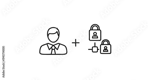 User Access Control and Security Management Concept.