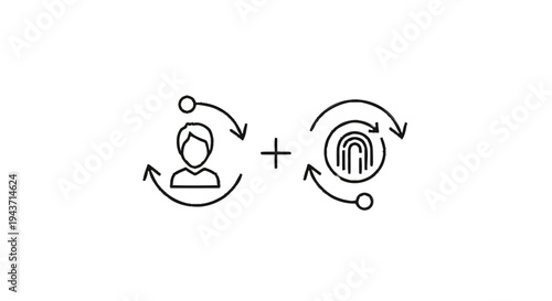 User Identity Verification and Biometric Authentication Process.