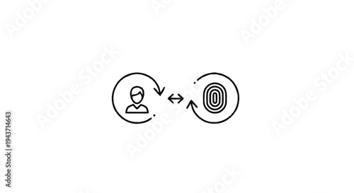 User Identity Verification Through Biometric Fingerprint Scan.