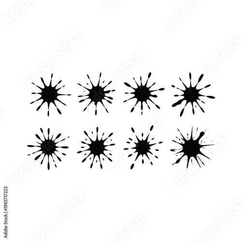 Christmas trees silhouette with firework sparkler decoration vector illustration for winter holiday and new year celebration