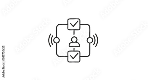 Workflow automation with human oversight and task completion confirmation.