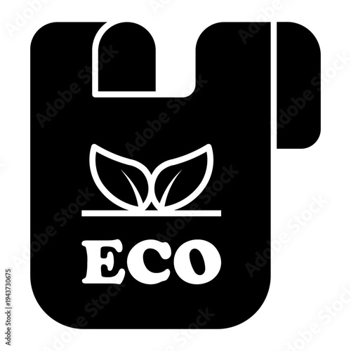 recycle bag Solid icon