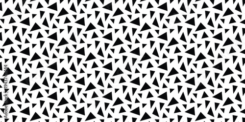 simple black triangle pattern for banner poster background.