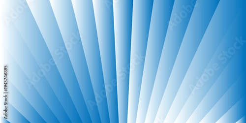 simple blue gradient sunburst line pattern for banner poster background.