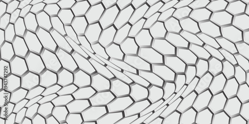 simple gradient outline polygon wave pattern art for banner poster background.