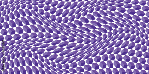 simple mint 3d cube wave pattern art for banner poster background.