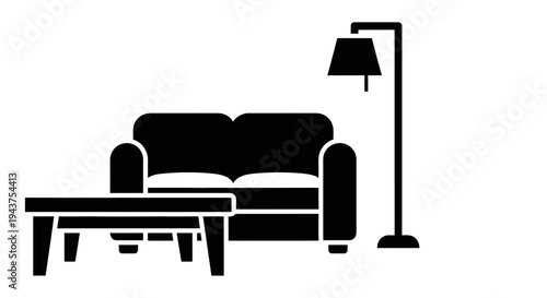 black and white armchair