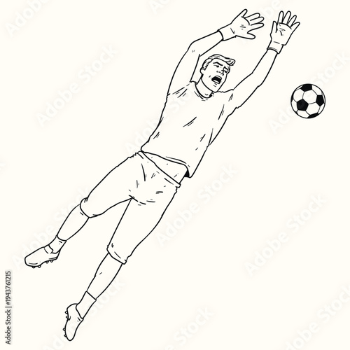 Soccer player holding and kicking ball illustration.