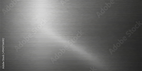 Brushed Metal Silver Texture Plate Background