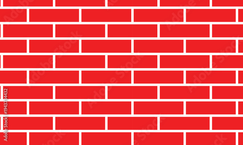 abstract red brick wall pattern perfect for banner poster background.