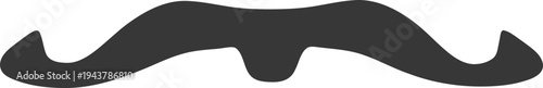 Vector mustache icon
