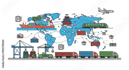 Global Logistics and Transportation Network.