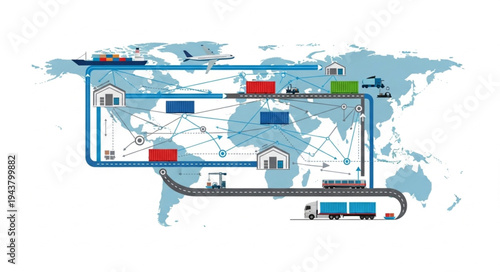 Global Logistics and Transportation Network.
