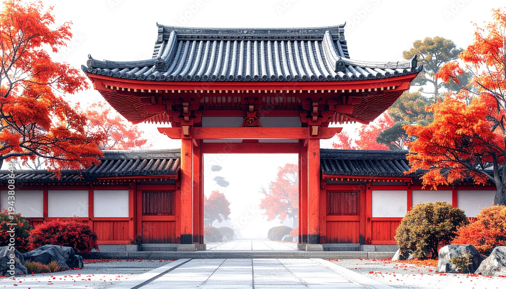 Fototapeta premium Traditional Chinese architecture of the Temple of Heaven featuring an ancient pagoda roof and oriental pavilion set within a historic garden landscape under a clear blue sky in Beijing Asia