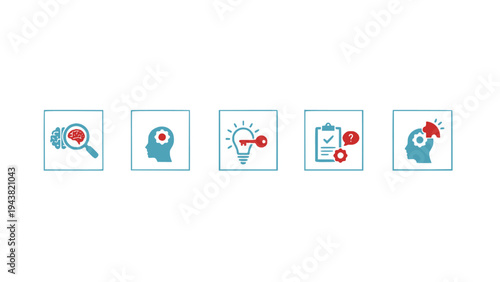 Simple navigation icon pack featuring map pin, location search, navigation markers, and destination symbols.