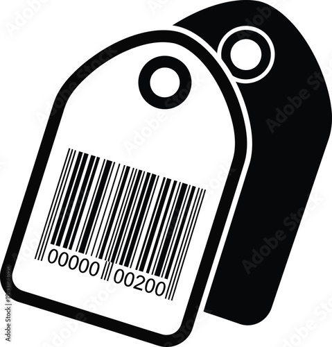 Barcode Price Tag Label Icon