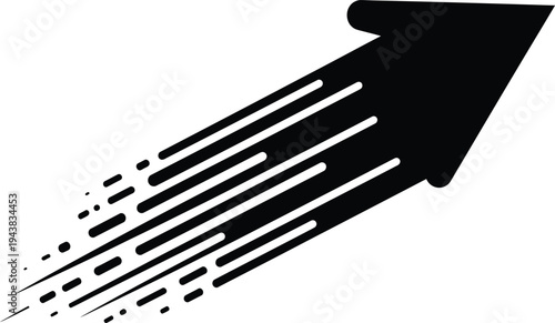 Black and white image of a comb with motion effect