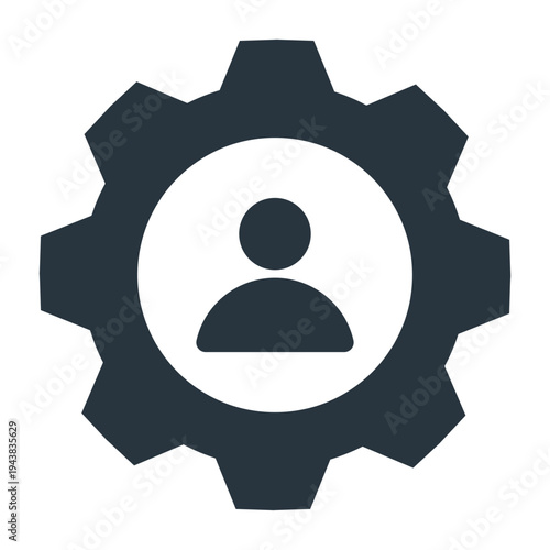 User Settings Gear Icon