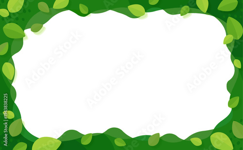 新緑のポップなフレーム4_横