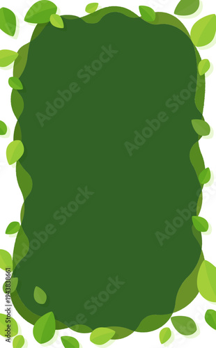 新緑のポップなフレーム12_縦