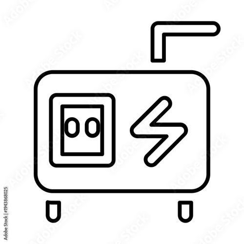 Generator machine icon