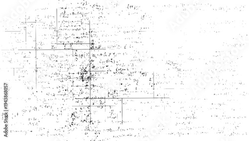 Black handwritten mathematical equations and symbols on white background