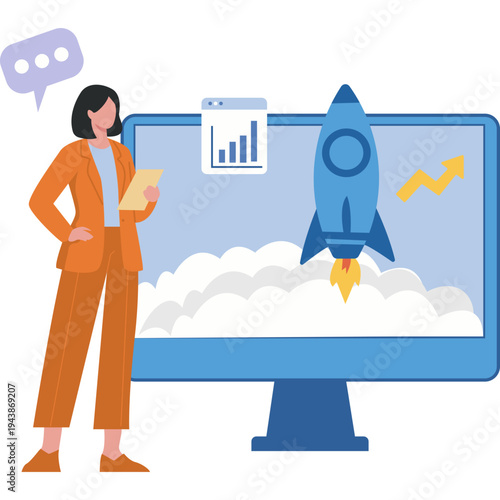 Bussiness Starup Illustration