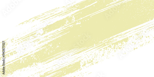 Pale yellow brush stroke texture abstract background