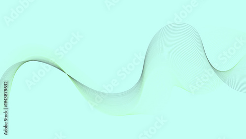 Grey Wave Swirl, frequency sound wave, twisted curve lines with blend effect.