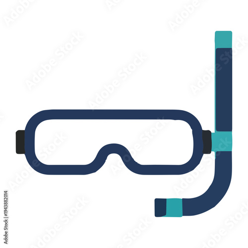 Snorkel and Diving Mask Icon