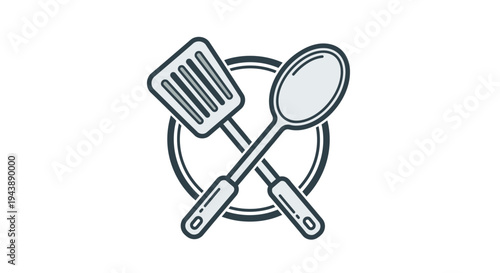 Kitchen Utensils Cooking Tools Icon 1.