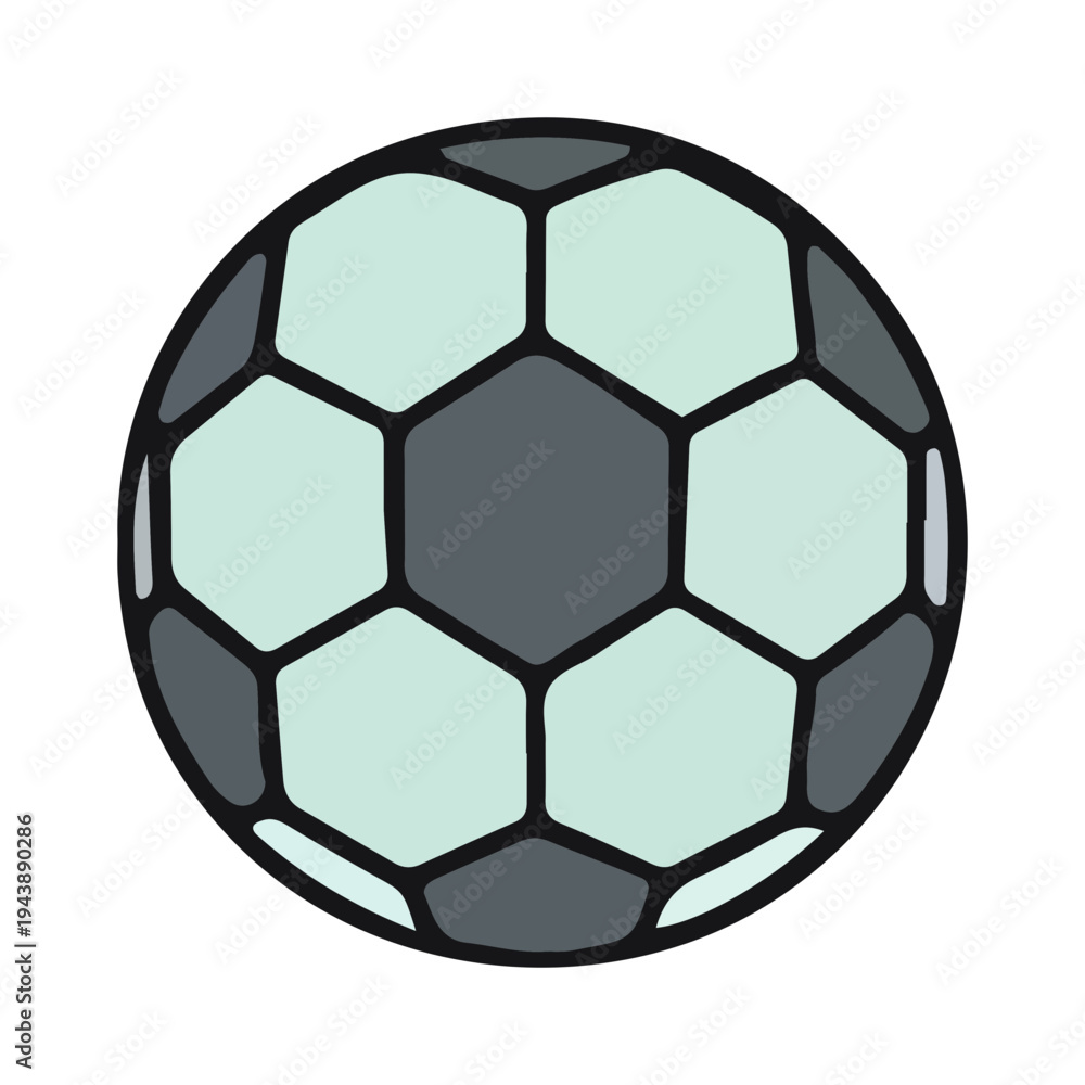 Fototapeta premium Soccer Ball Icon