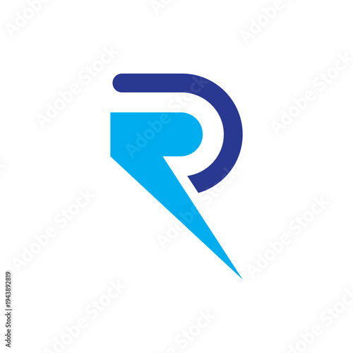 Nice creative letter r logo design