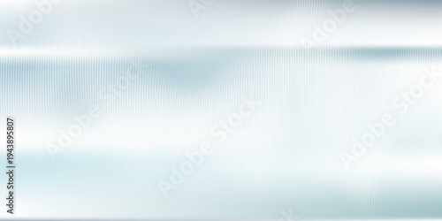 Vector ribbed glass texture background. Blue white grey purple ribbed glass. Mesh gradient. acrylic ribbed bath surface. Reeded glass background semitransparent overlay.