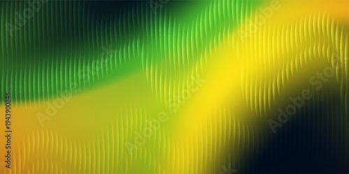 Ripple gradient background design. Modern distortion ripple glass texture effect. Abstract fractal effect ribbed glass texture with vibrant gradients smooth fluted horizontal vector eps10.