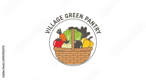 Fresh produce in a basket 2.