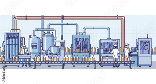Industrial factory machinery equipment.