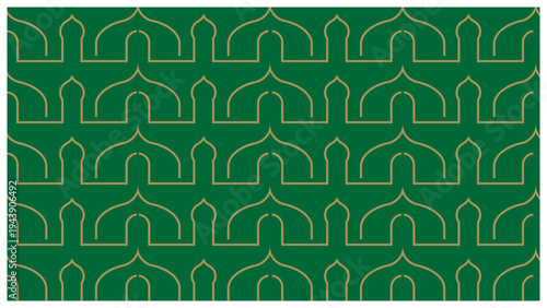 mosque ornamental for ramadan and eid mubarak background