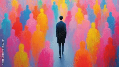 Anhedonia concept showing inability to feel pleasure and emotional numbness