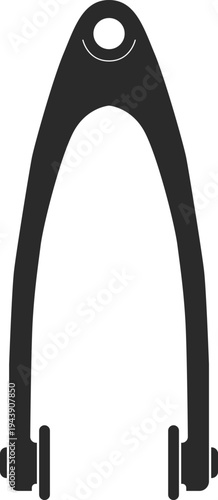 U Shaped Metal Industrial Support Bracket