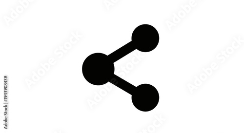 Share Arrow Connection Icon Social Media Sharing Symbol Digital Content Share Network Communication Concept Vector Illustration